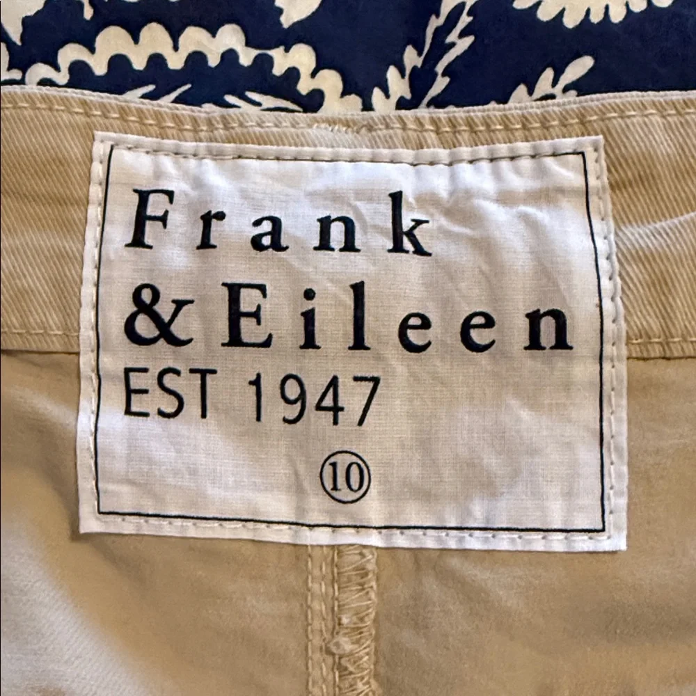 Frank & Eileen Blackstone Utility Pant in Twill Khaki, size 10 - Picture 6 of 16